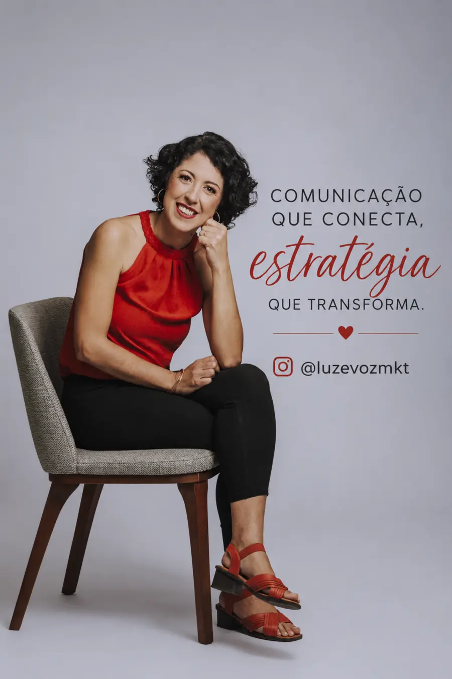 Adriana Crepaldi, publicitária e criadora da Luz & Voz
